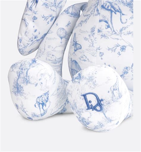 dior rabbit stuffed toy|dior rabbit toile.